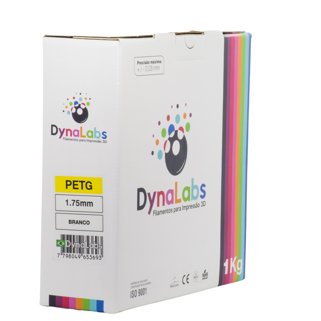 Dynalabs PETG Filament 1.75mm 1kg - White