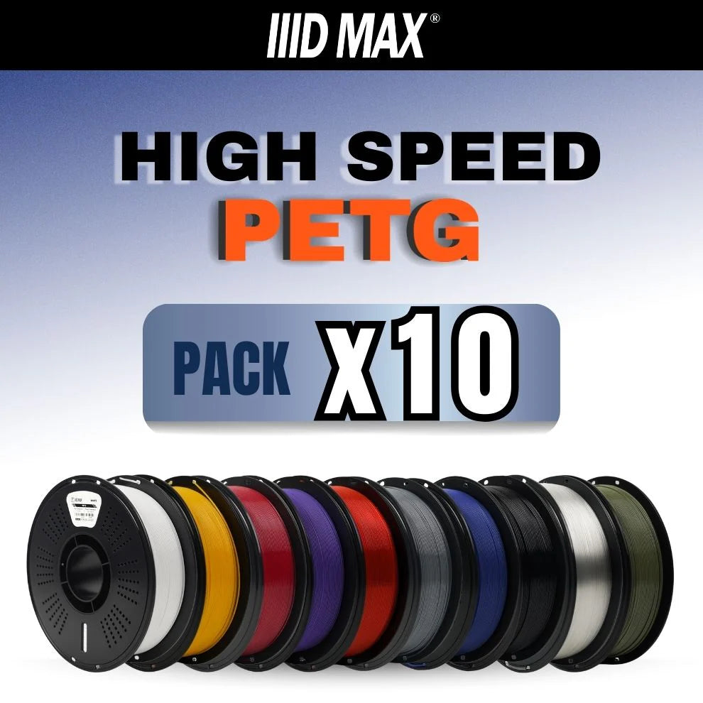High Speed PETG Filament 10-Pack