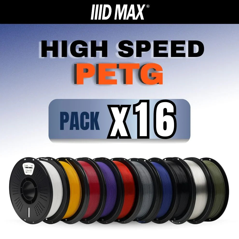 High Speed PETG Filament 16-Pack