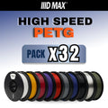 High Speed PETG Filament 32-Pack