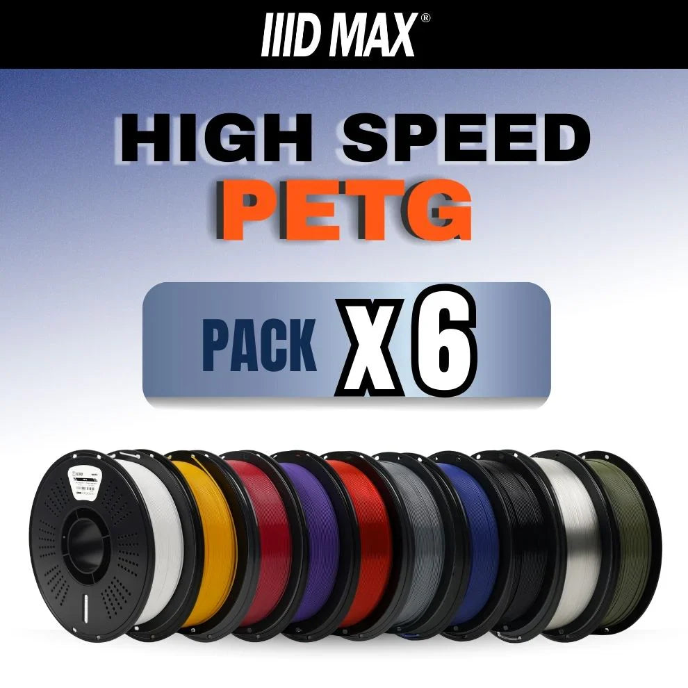 High Speed PETG Filament 6-Pack