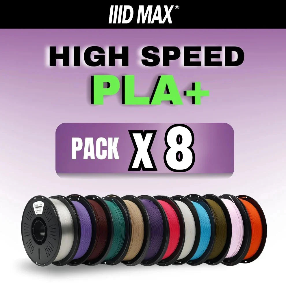 High Speed PLA+ Filament 8-Pack