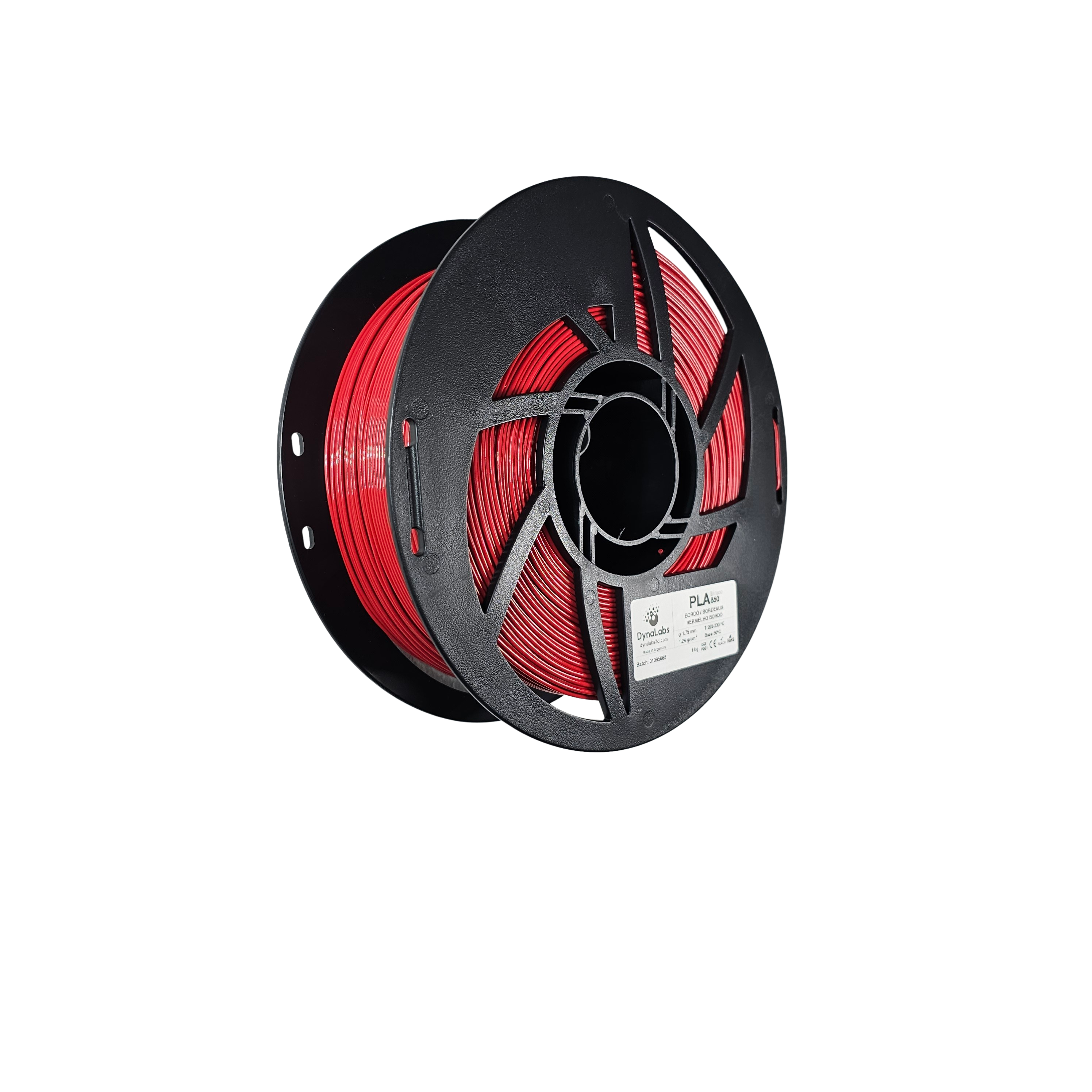 Dynalabs PLA 850 Filament 1.75mm 1kg - Bordo