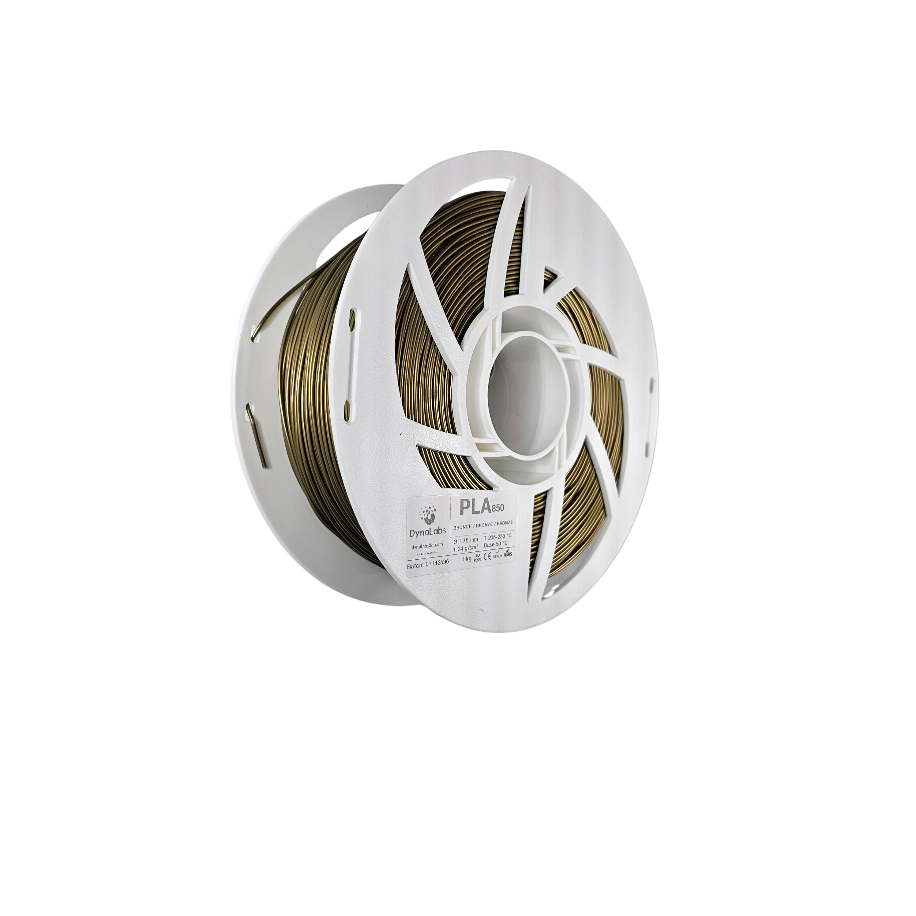 Dynalabs PLA 850 Filament 1.75mm 1kg - Bronze