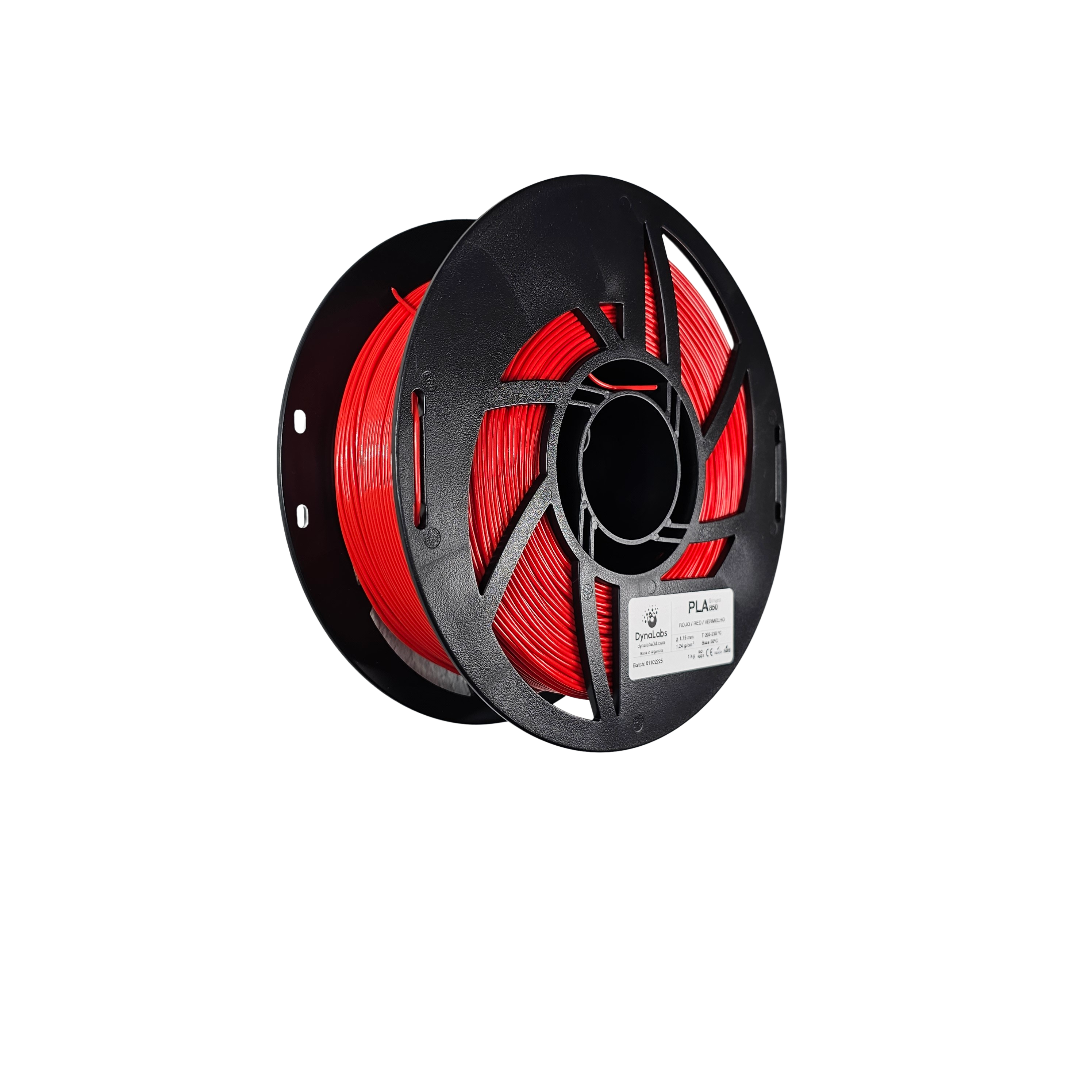 Dynalabs PLA 850 Filament 1.75mm 1kg - Red