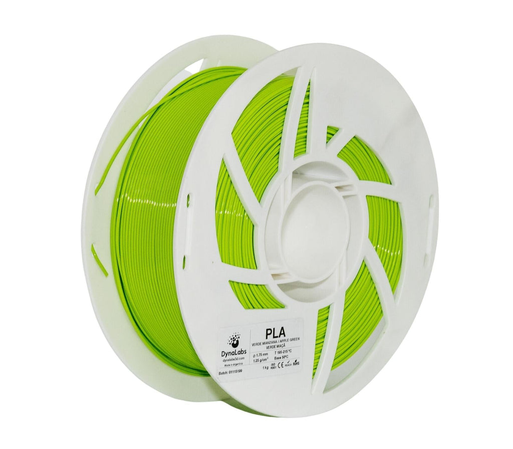 Dynalabs PLA Basic Filament 1.75mm 1kg - Apple Green