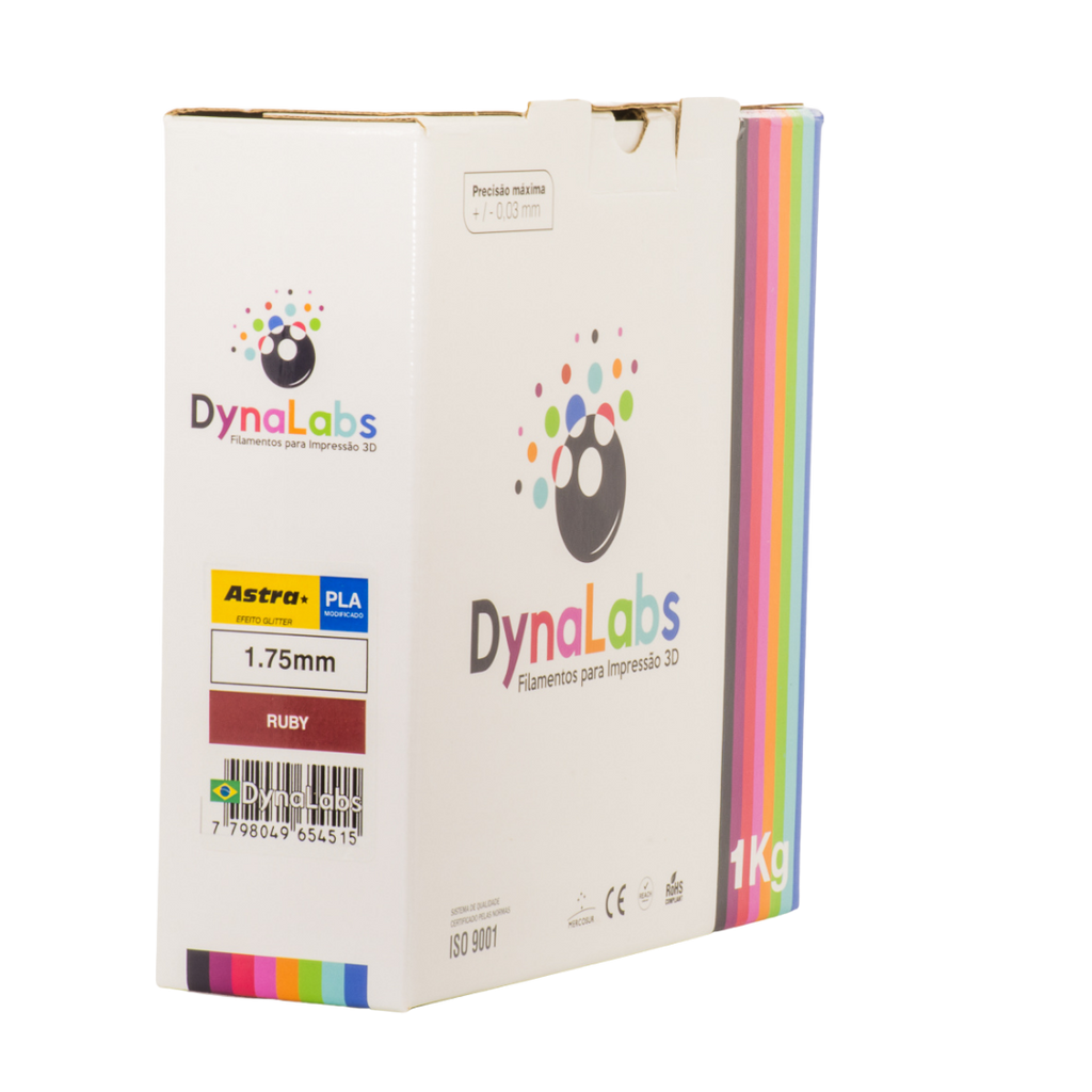 Dynalabs PLA Astra Dual-Color Filament 1.75mm 1kg - Ruby