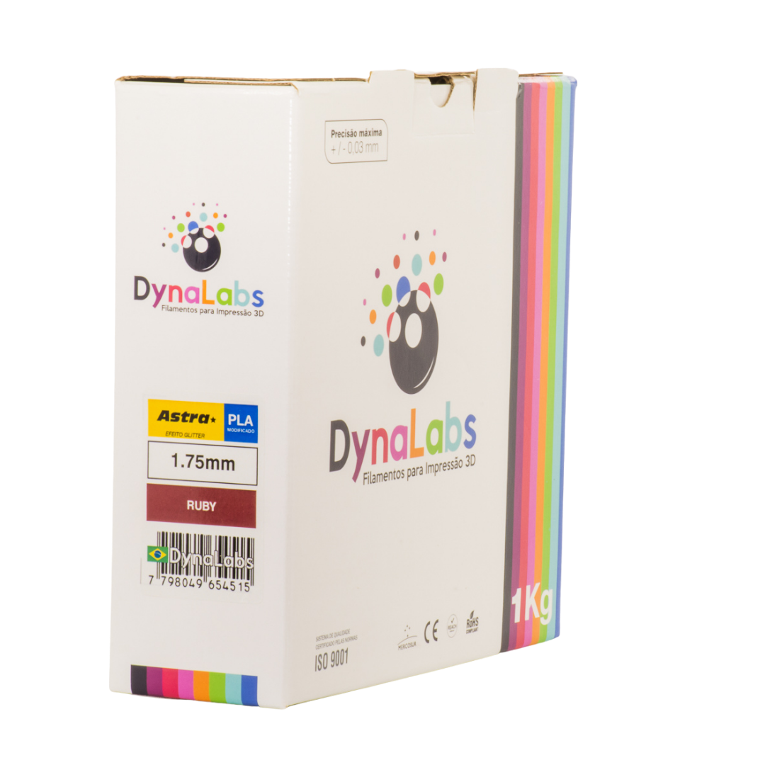 Dynalabs PLA Astra Dual-Color Filament 1.75mm 1kg - Ruby