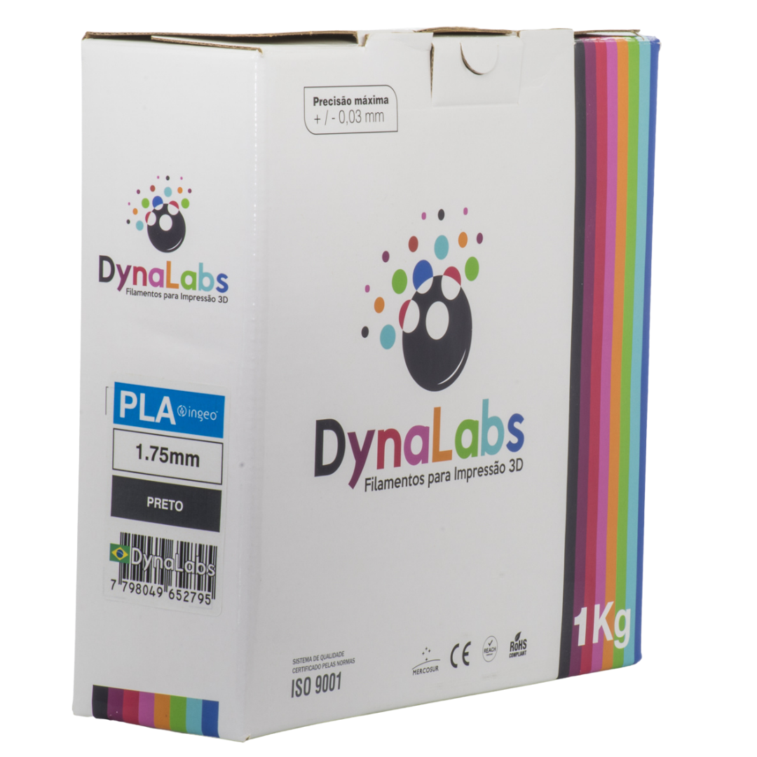 Dynalabs PLA Basic Filament 1.75mm 1kg - Black