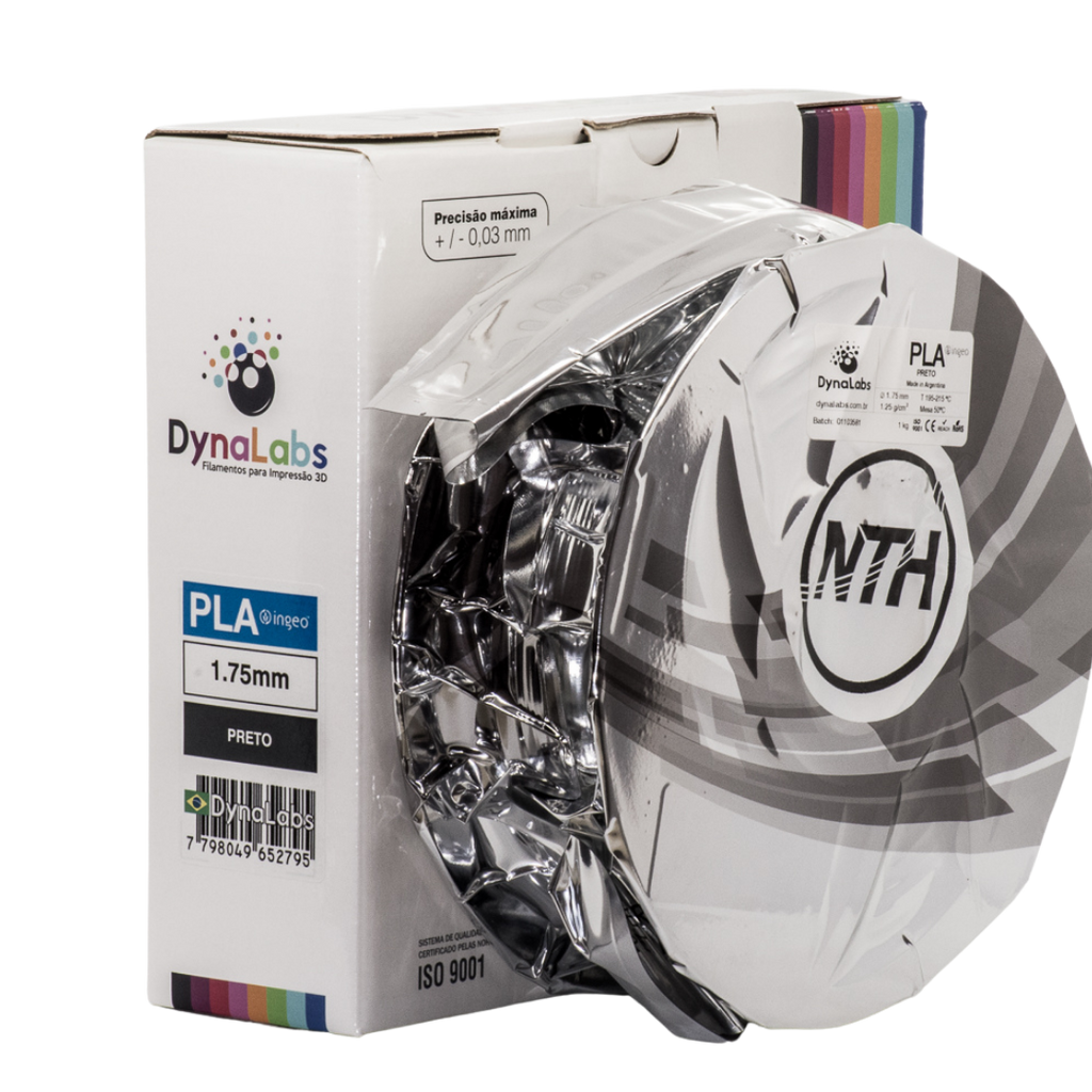 Dynalabs PLA Basic Filament 1.75mm 1kg - Black