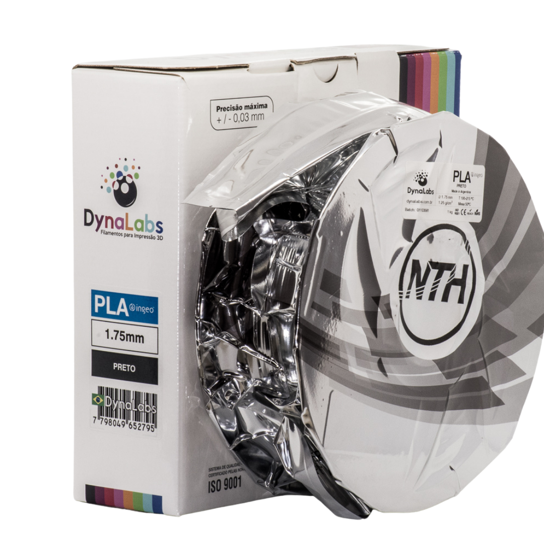 Dynalabs PLA Basic Filament 1.75mm 1kg - Black