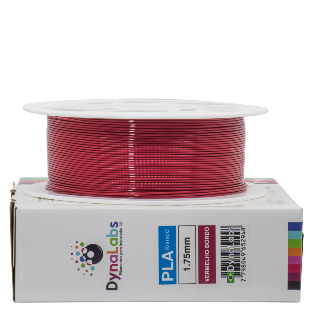Dynalabs PLA Basic Filament 1.75mm 1kg - Bordo