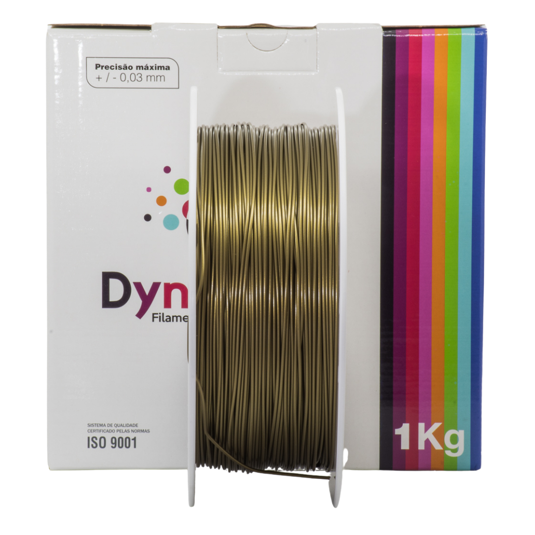 Dynalabs PLA Basic Filament 1.75mm 1kg - Bronze