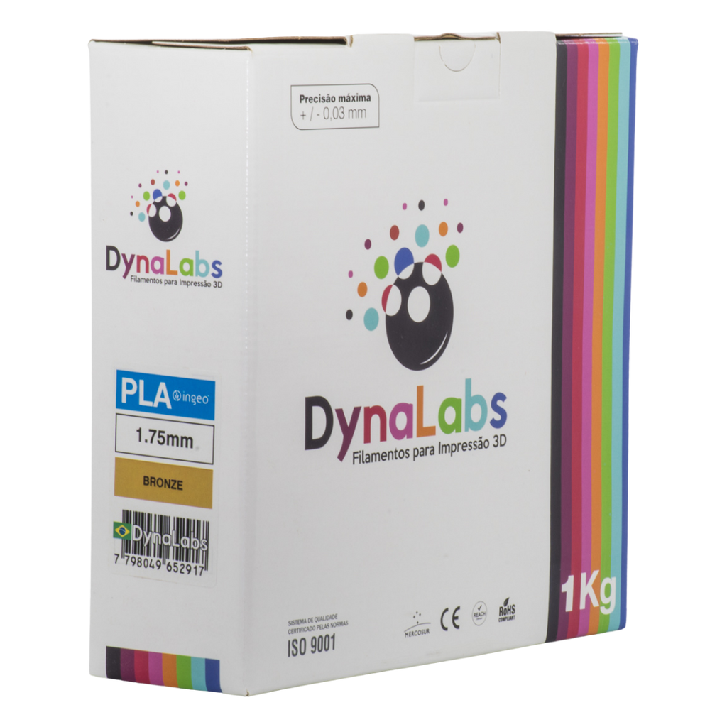Dynalabs PLA Basic Filament 1.75mm 1kg - Bronze