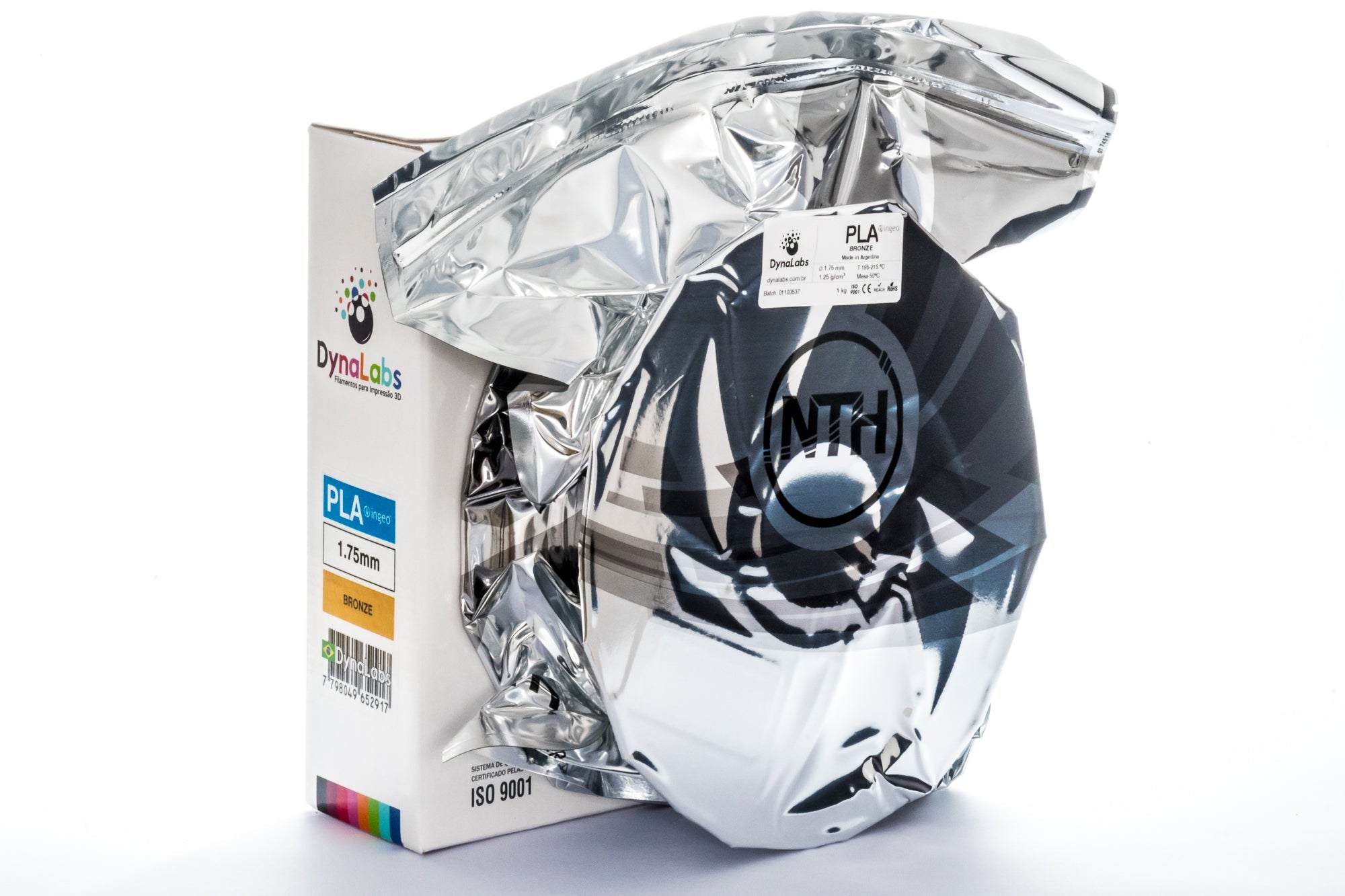 Dynalabs PLA Basic Filament 1.75mm 1kg - Bronze