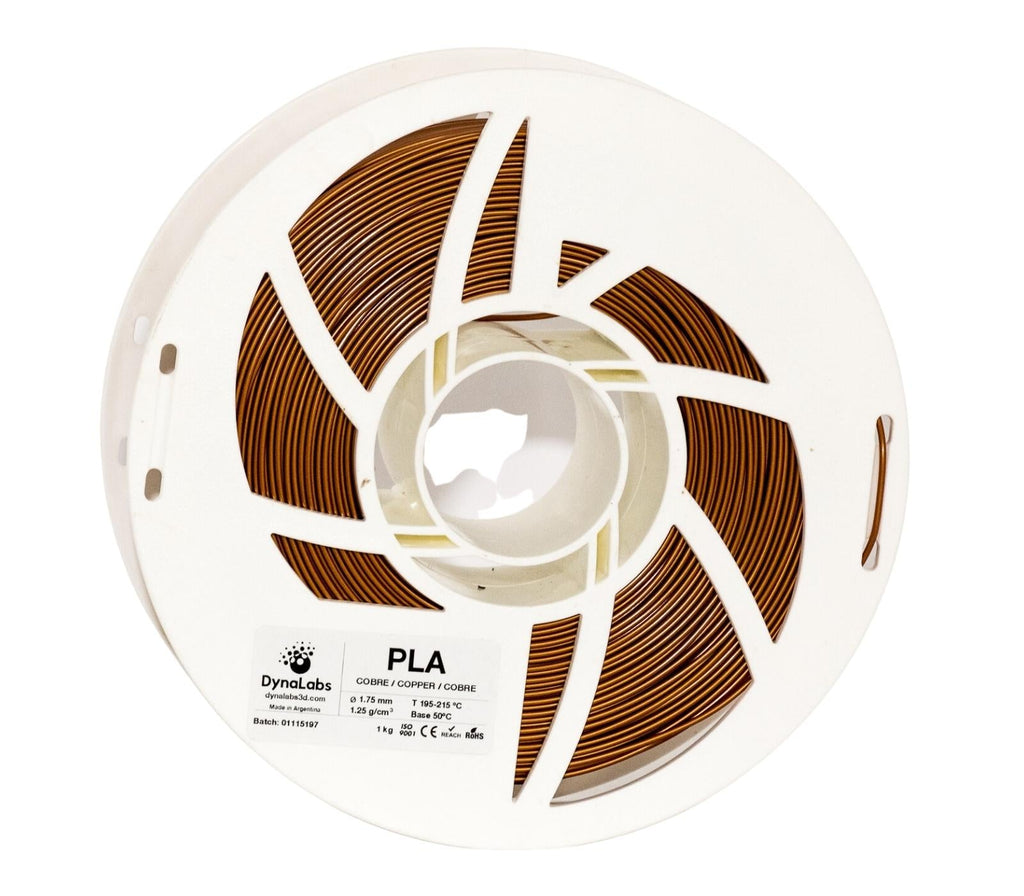 Dynalabs PLA Basic Filament 1.75mm 1kg - Copper