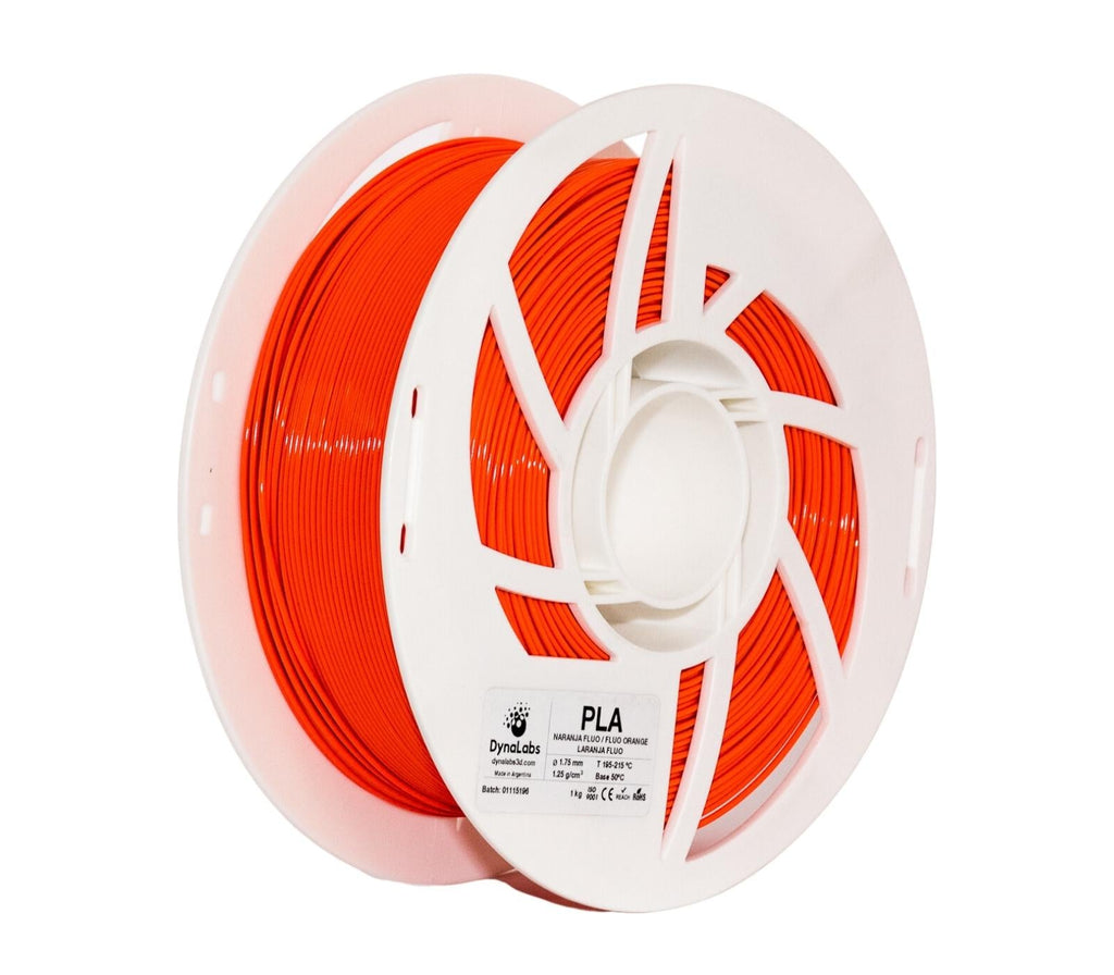 Dynalabs PLA Basic Filament 1.75mm 1kg - Fluo Orange