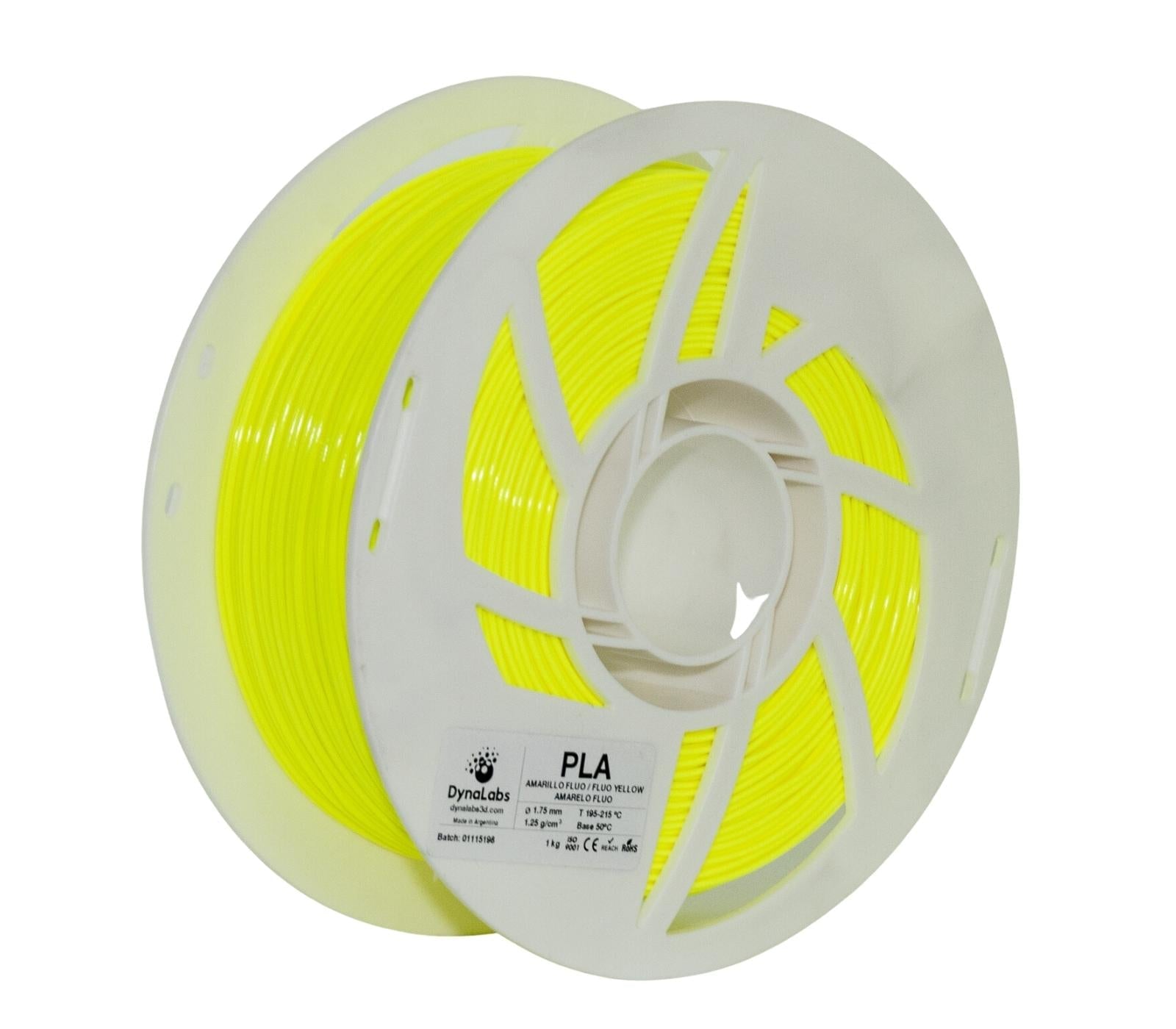 Dynalabs PLA Basic Filament 1.75mm 1kg - Yellow