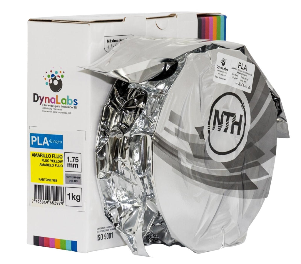 Dynalabs PLA Basic Filament 1.75mm 1kg - Yellow