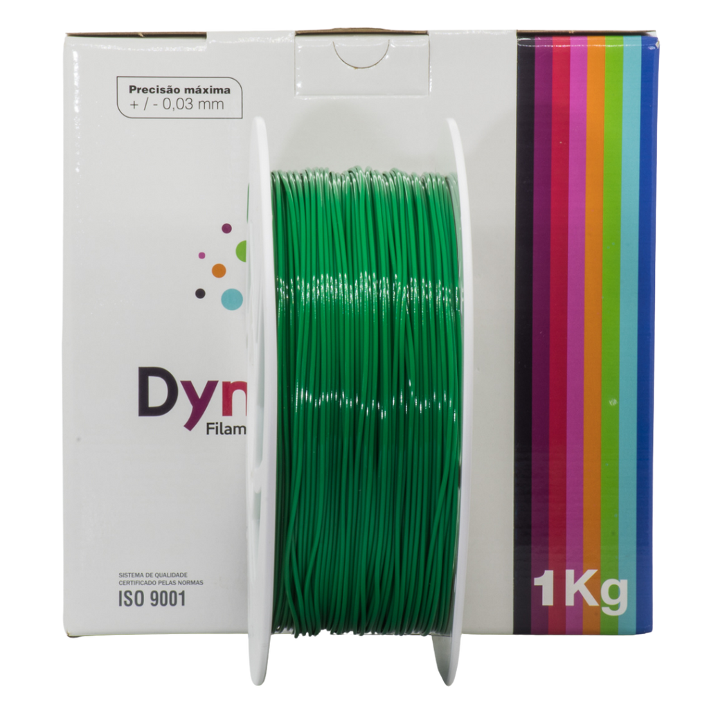 Dynalabs PLA Basic Filament 1.75mm 1kg - Green
