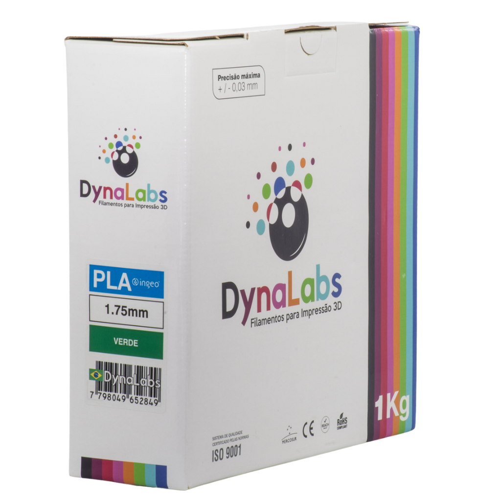 Dynalabs PLA Basic Filament 1.75mm 1kg - Green