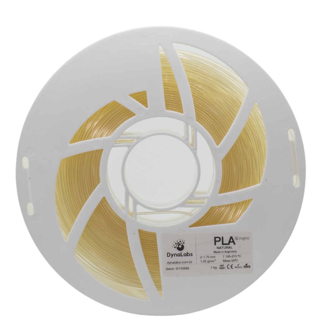 Dynalabs PLA Basic Filament 1.75mm 1kg - Natural