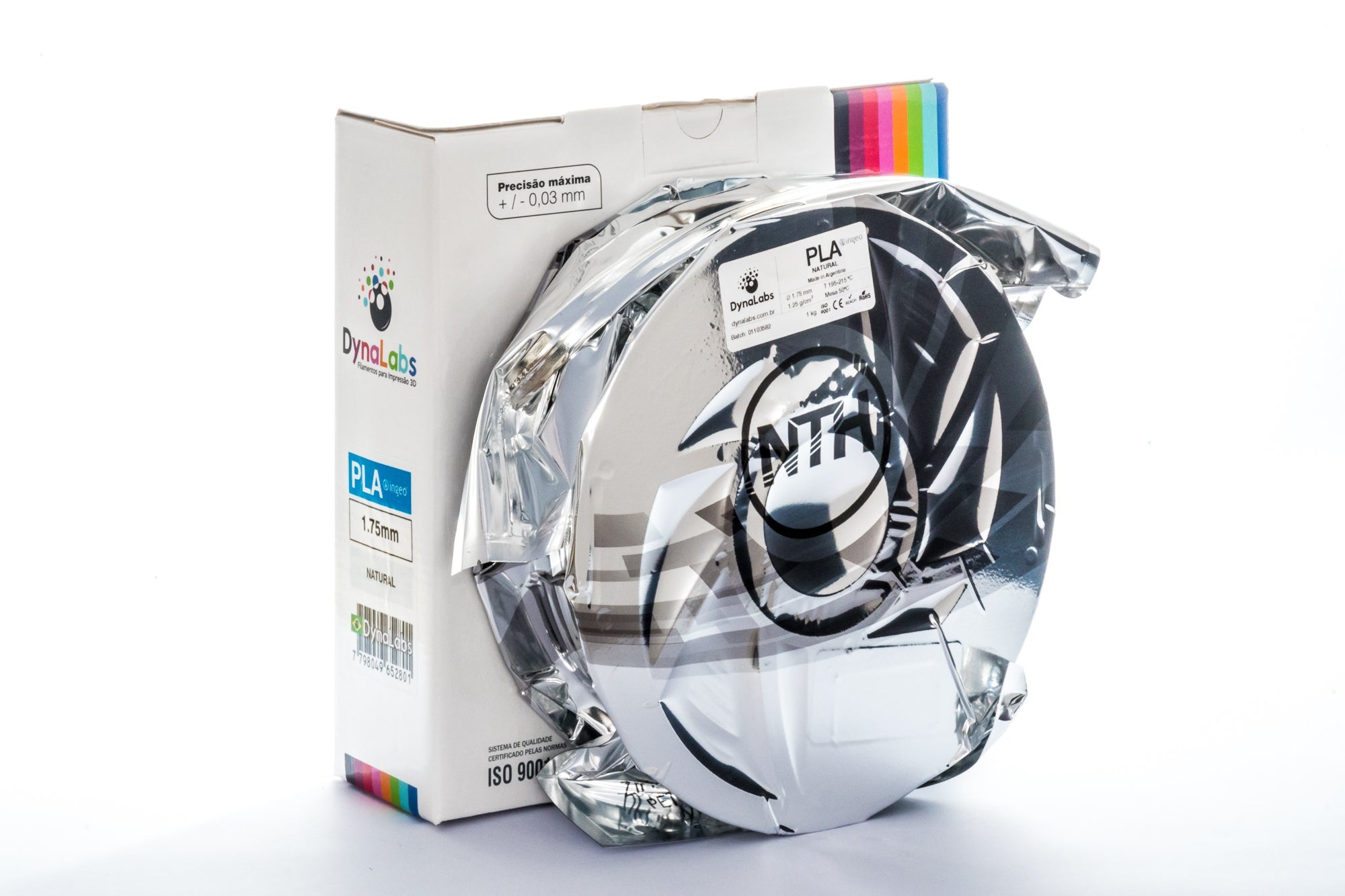 Dynalabs PLA Basic Filament 1.75mm 1kg - Natural