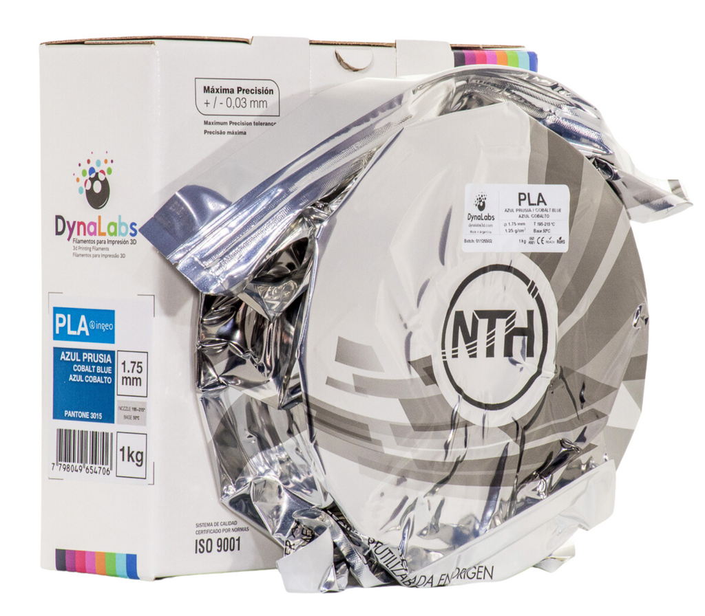 Dynalabs PLA Basic Filament 1.75mm 1kg - Prussian Blue