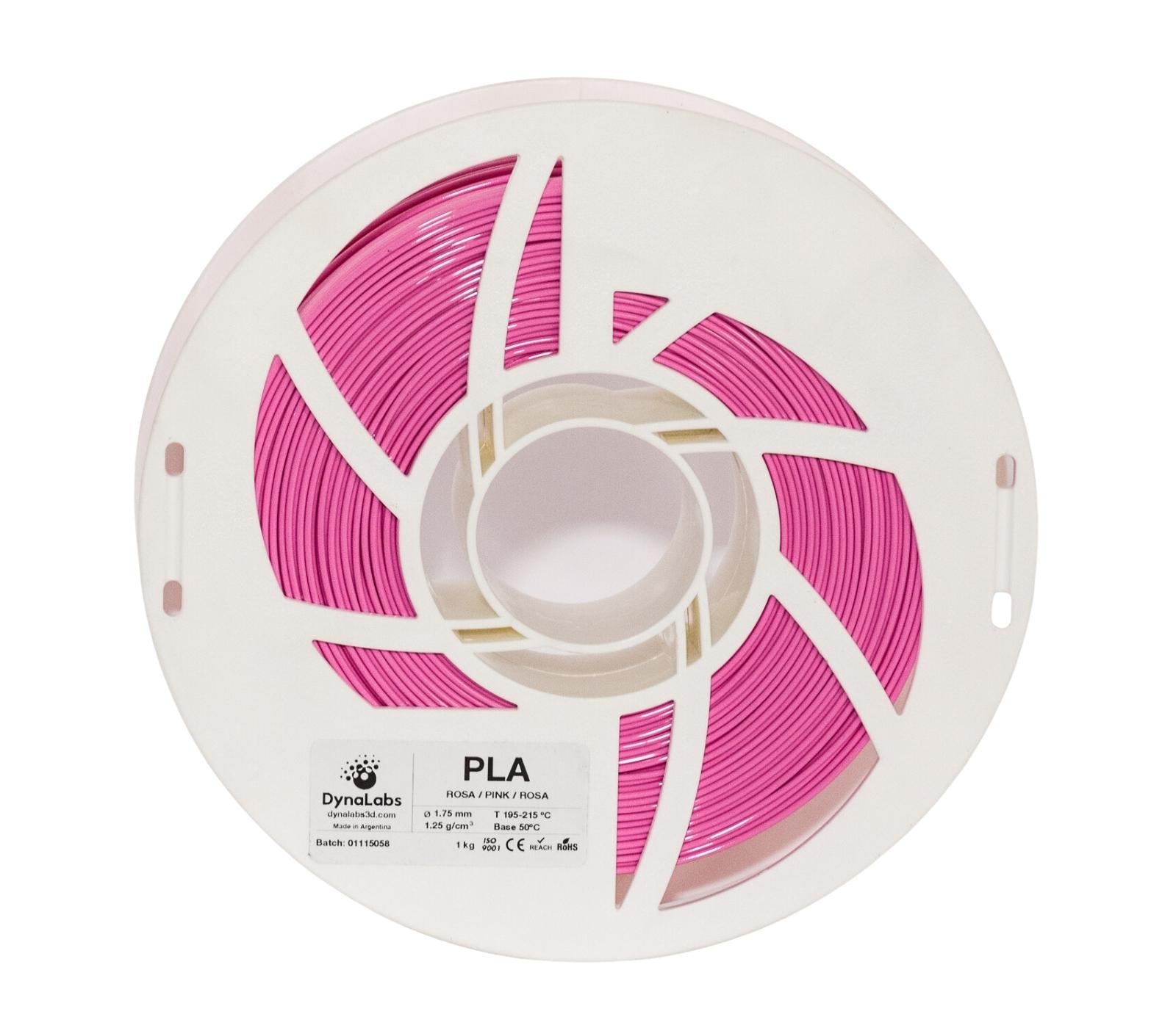 Dynalabs PLA Basic Filament 1.75mm 1kg - Rose