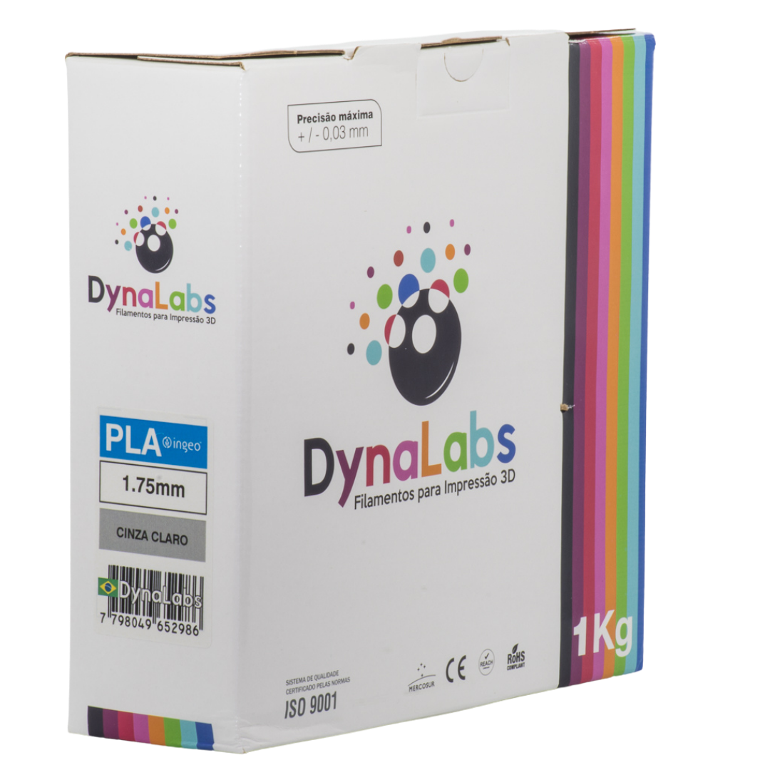 Dynalabs PLA Basic Filament 1.75mm 1kg - Space Gray