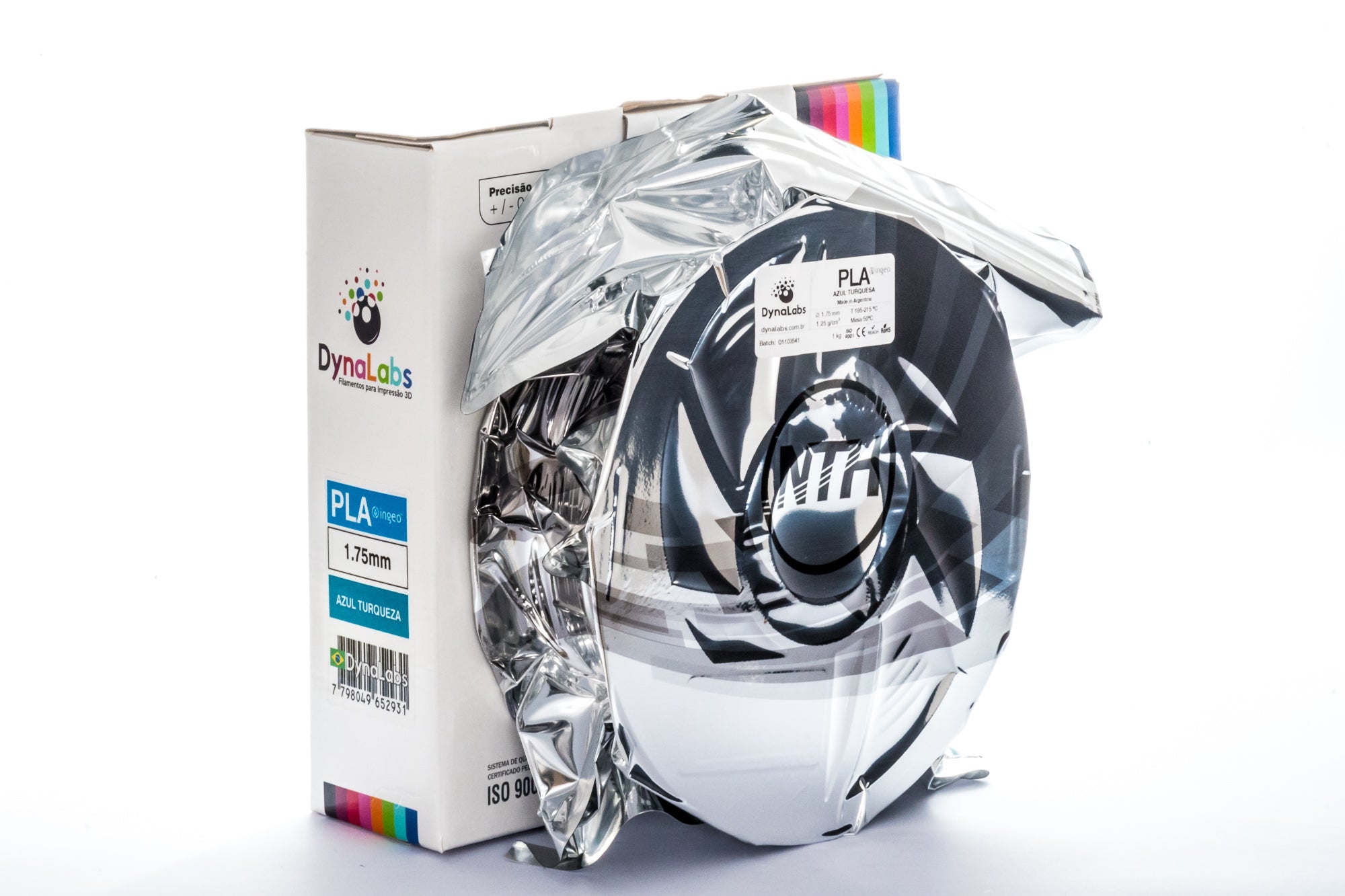 Dynalabs PLA Basic Filament 1.75mm 1kg - Turquoise