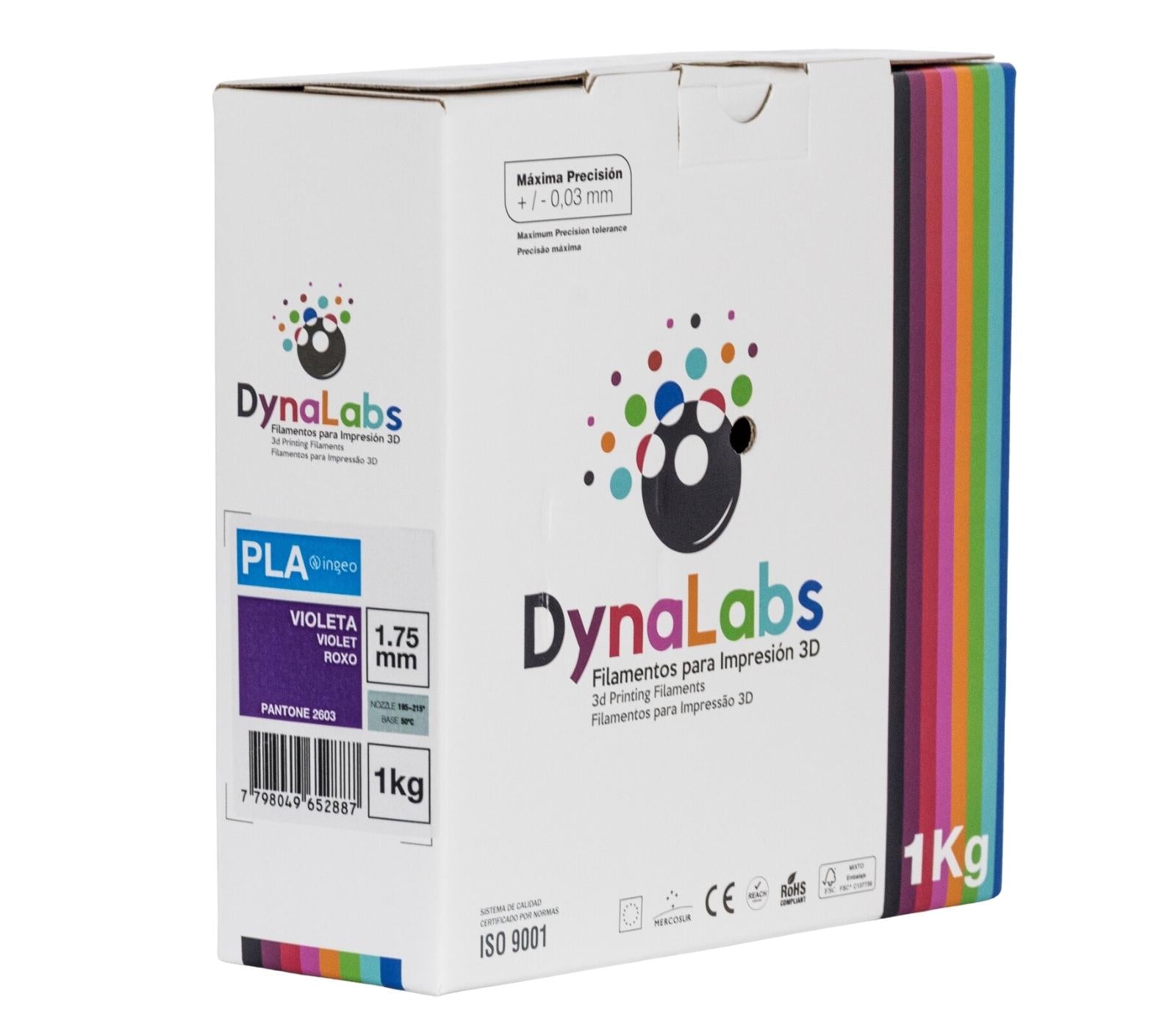 Dynalabs PLA Basic Filament 1.75mm 1kg - Violet
