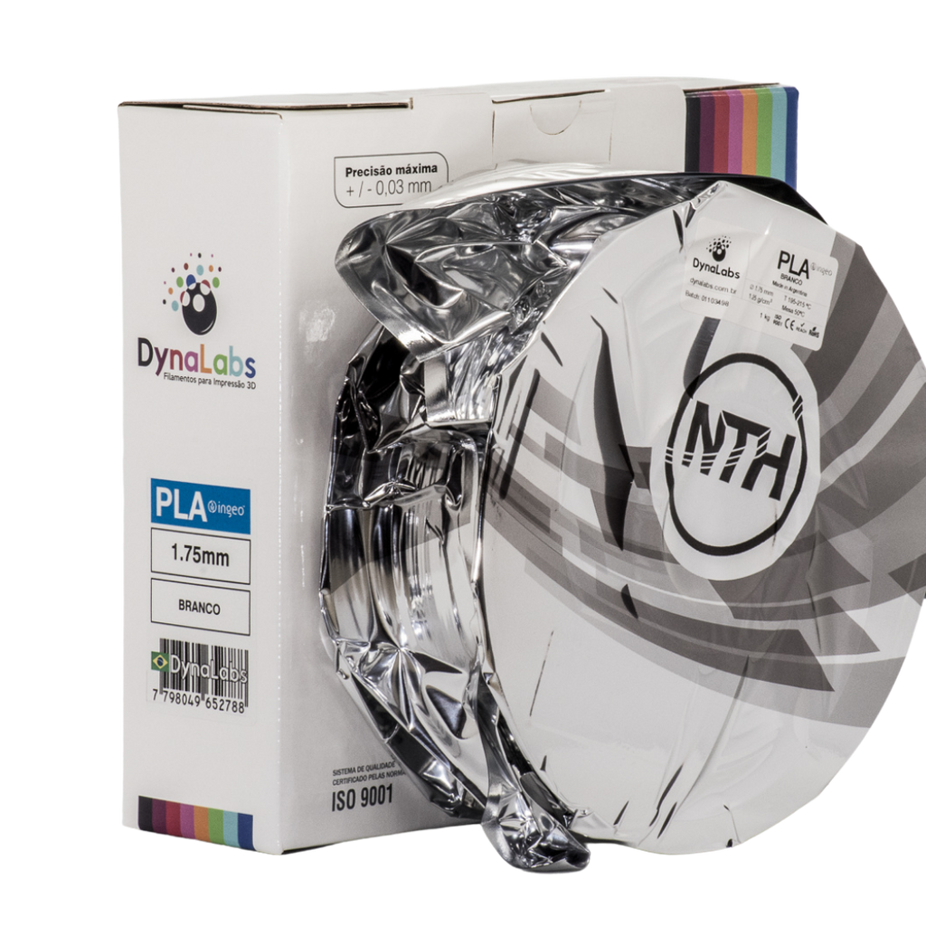 Dynalabs PLA Basic Filament 1.75mm 1kg - White