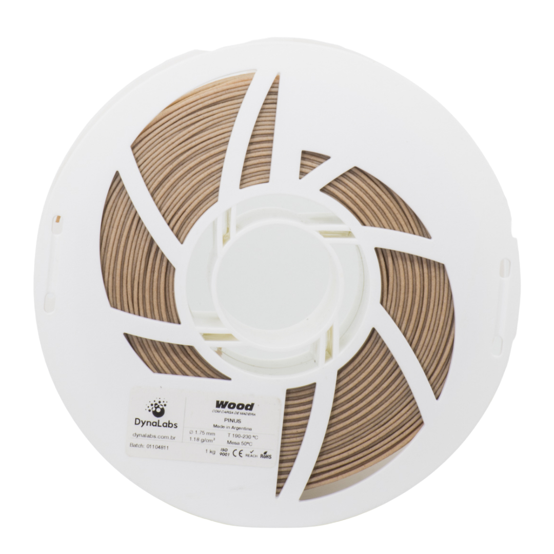 Dynalabs PLA Wood Filament 1.75mm 1kg - Pine