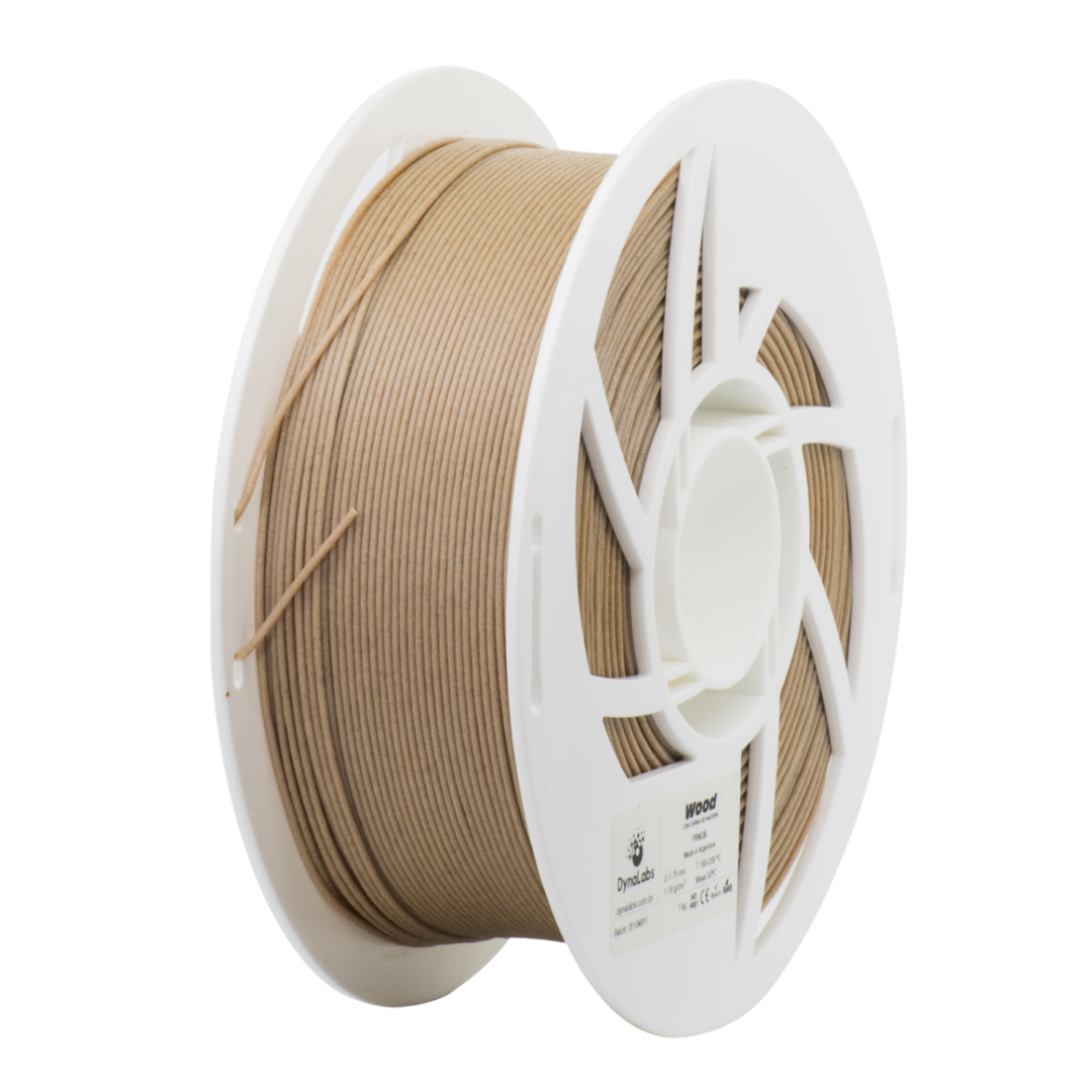 Dynalabs PLA Wood Filament 1.75mm 1kg - Pine
