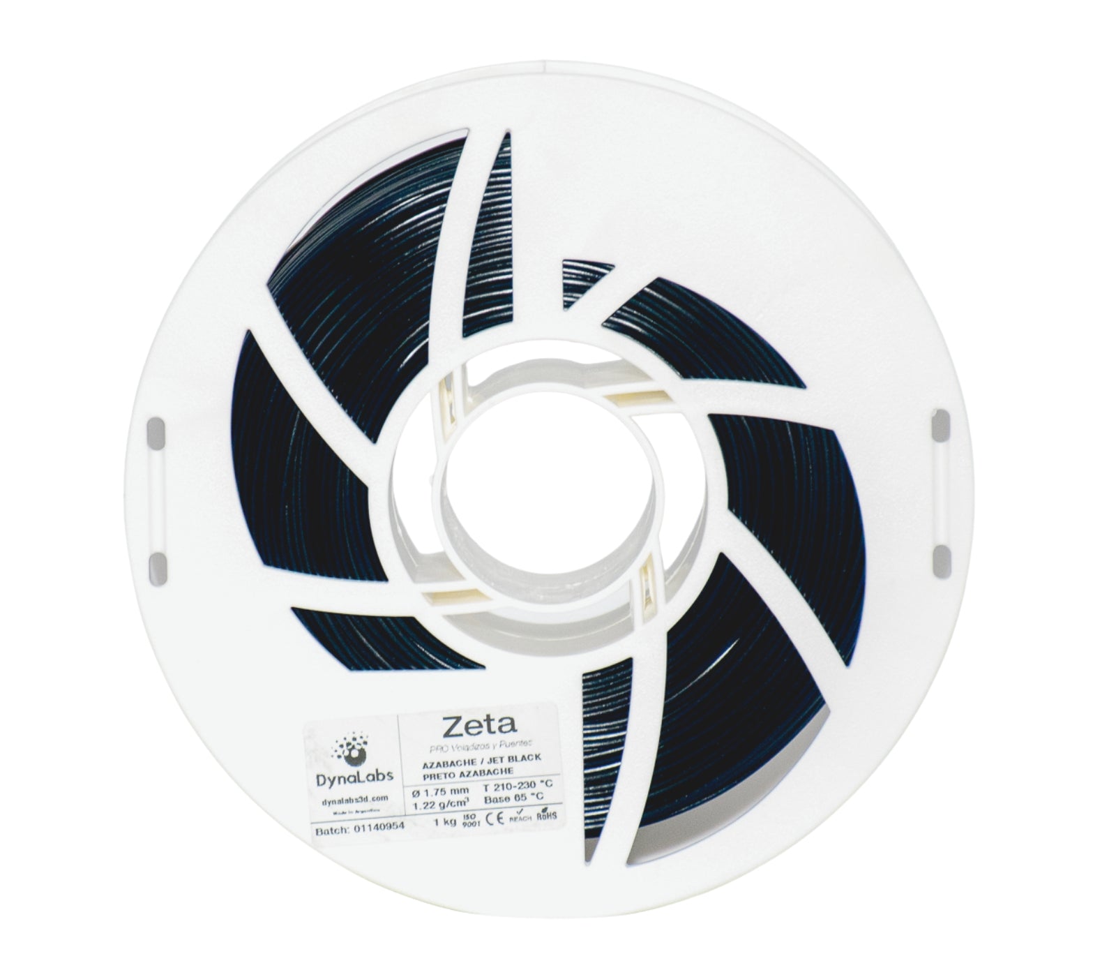 Dynalabs PLA Zeta Filament 1.75mm 1kg - Jet