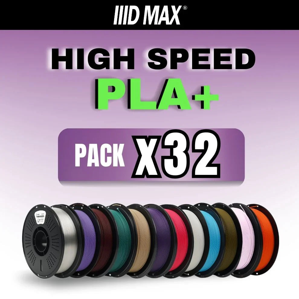 High Speed PLA+ Filament 32-Pack