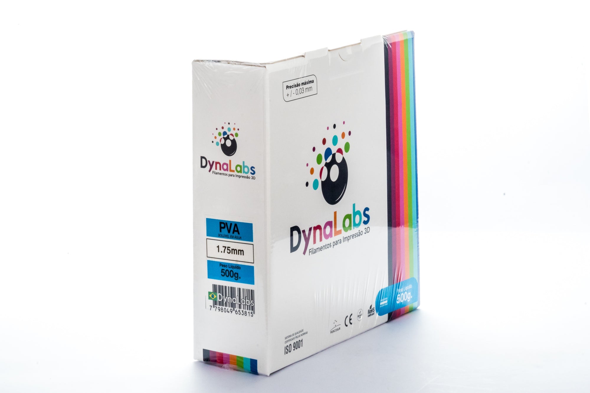 Dynalabs PVA Water-Soluble Filament 1.75mm 500g - Natural