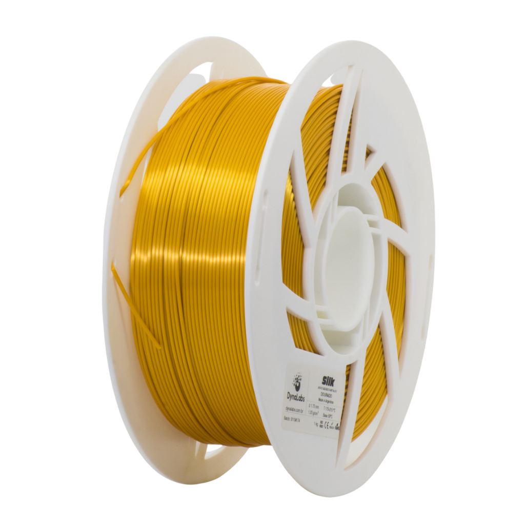 Dynalabs PLA Silk Filament 1.75mm 1kg - Gold