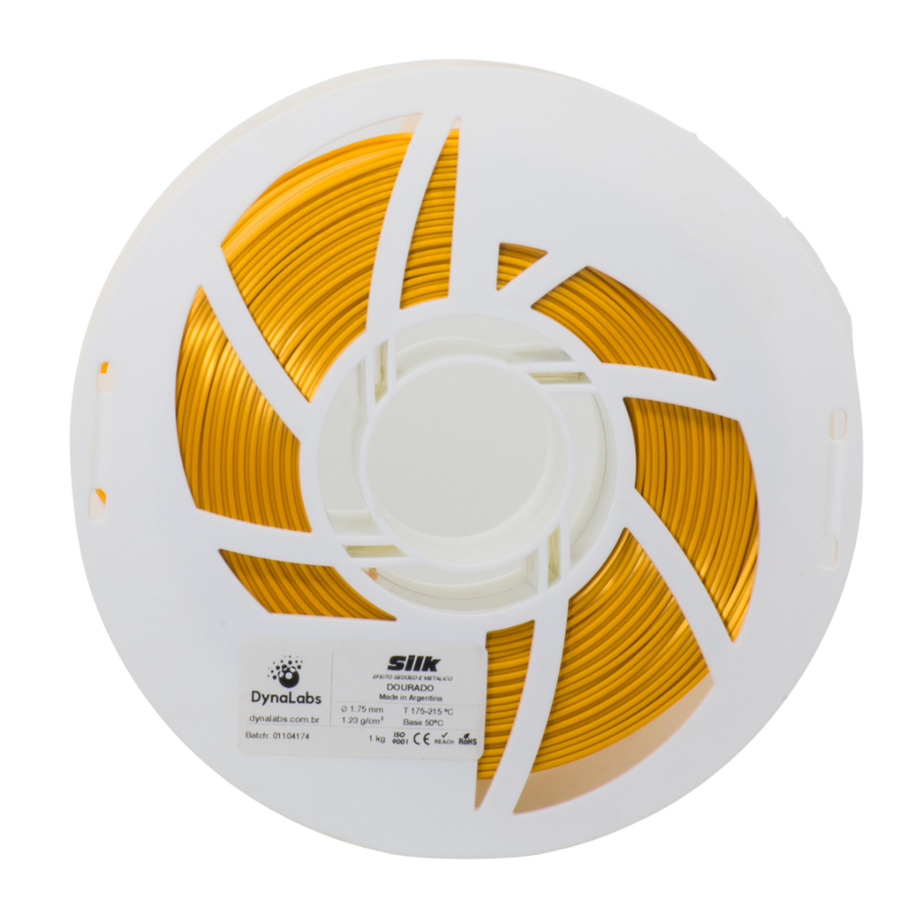 Dynalabs PLA Silk Filament 1.75mm 1kg - Gold