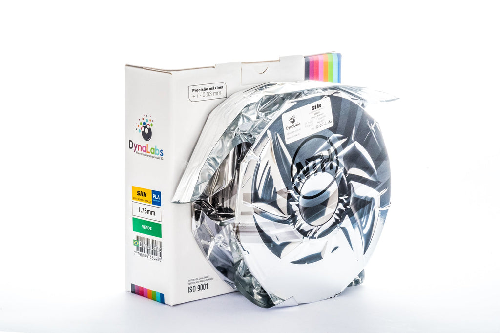 Dynalabs PLA Silk Filament 1.75mm 1kg - Green