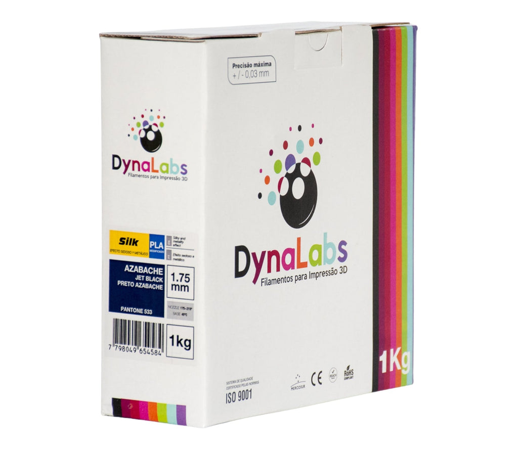 Dynalabs PLA Silk Filament 1.75mm 1kg - Jet