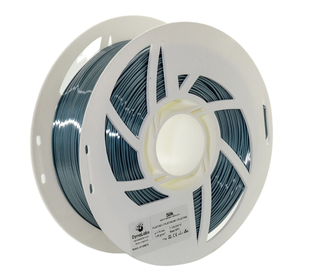 Dynalabs PLA Silk Filament 1.75mm 1kg - Platinum