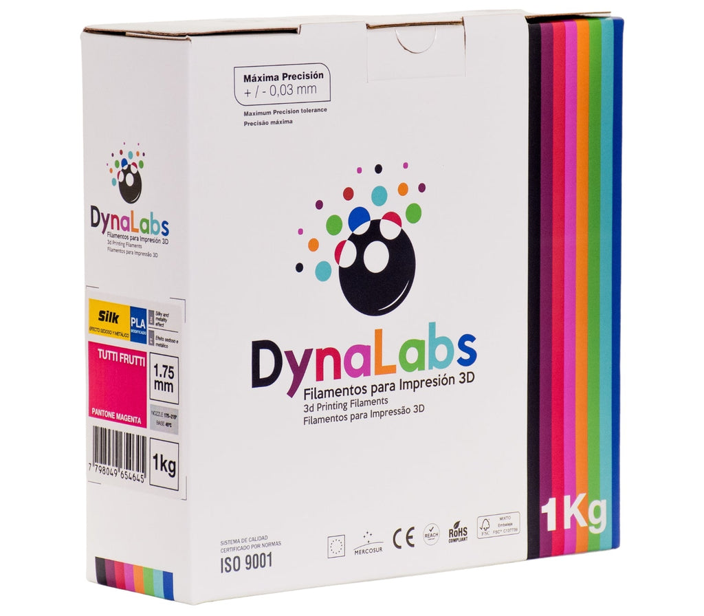 Dynalabs PLA Silk Filament 1.75mm 1kg - Tutti Frutti