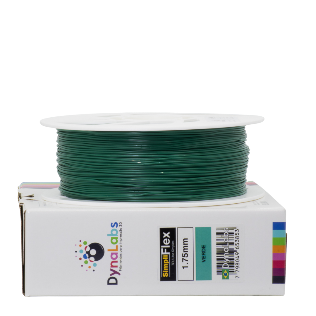 Dynalabs Simpliflex TPU Filament 1.75mm 1kg - Green