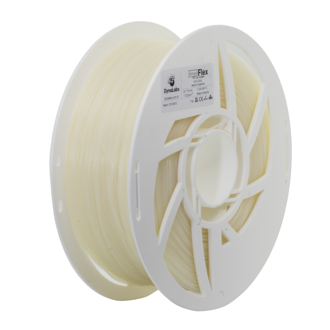 Dynalabs Simpliflex TPU Filament 1.75mm 1kg - Natural