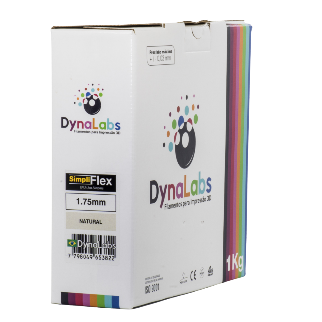 Dynalabs Simpliflex TPU Filament 1.75mm 1kg - Natural