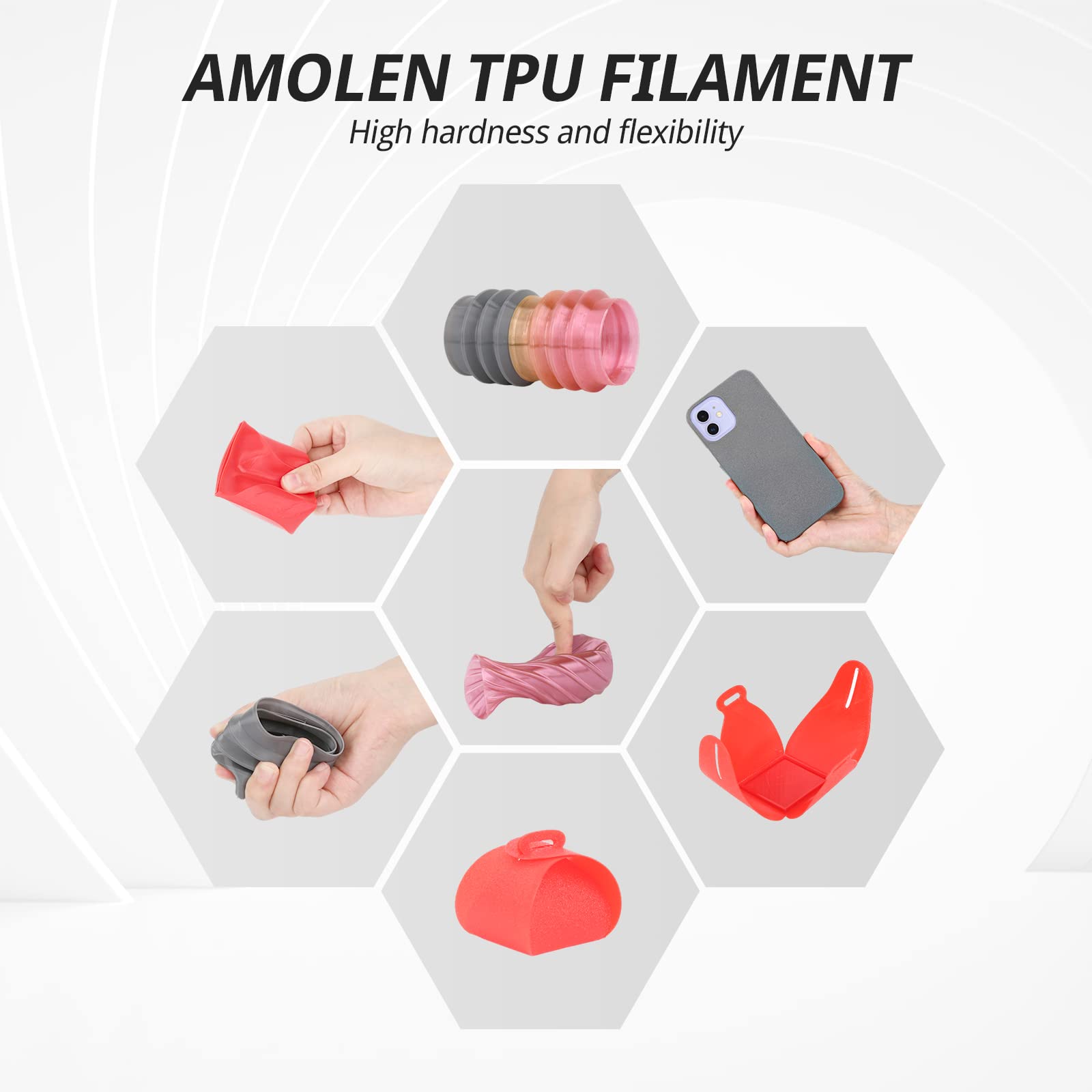 TPU Rainbow 1.75mm, 1KG