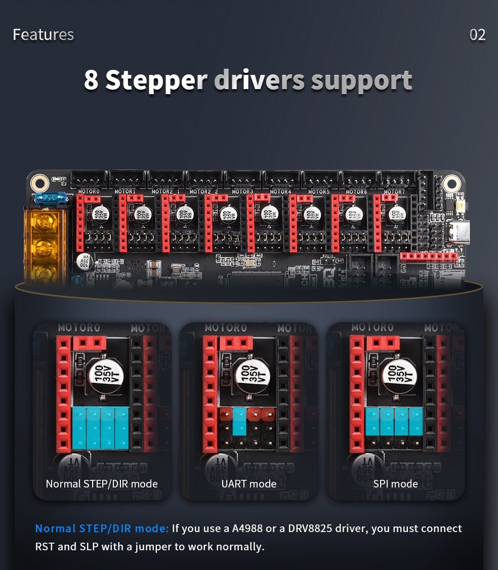 BTT Octopus Controller Board / 3D Printer Control System