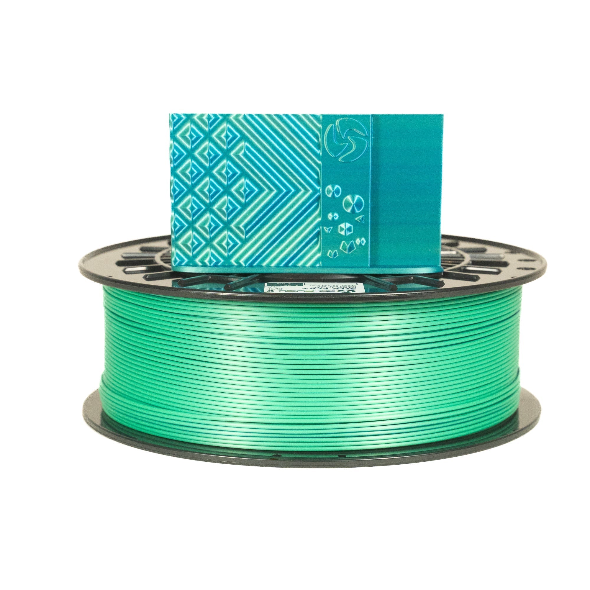 Dual-Color Silk PLA+, Silky Lagoon, 1.75mm